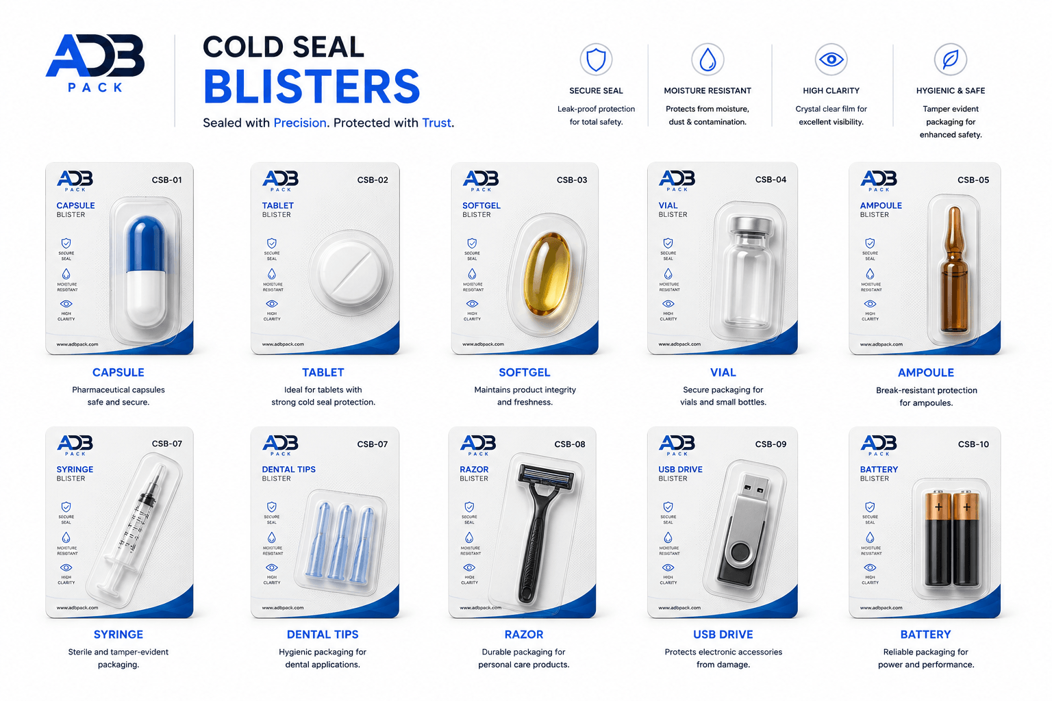 Heat-Free Sealing
